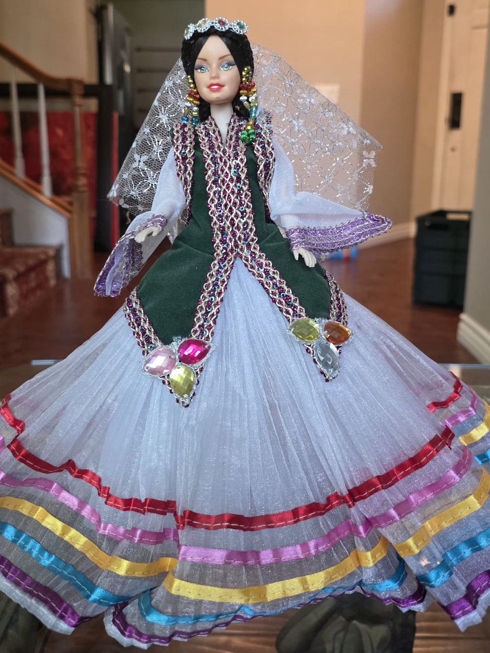 Vintage Persian Iranian Cultural Heritage Folk Art Doll